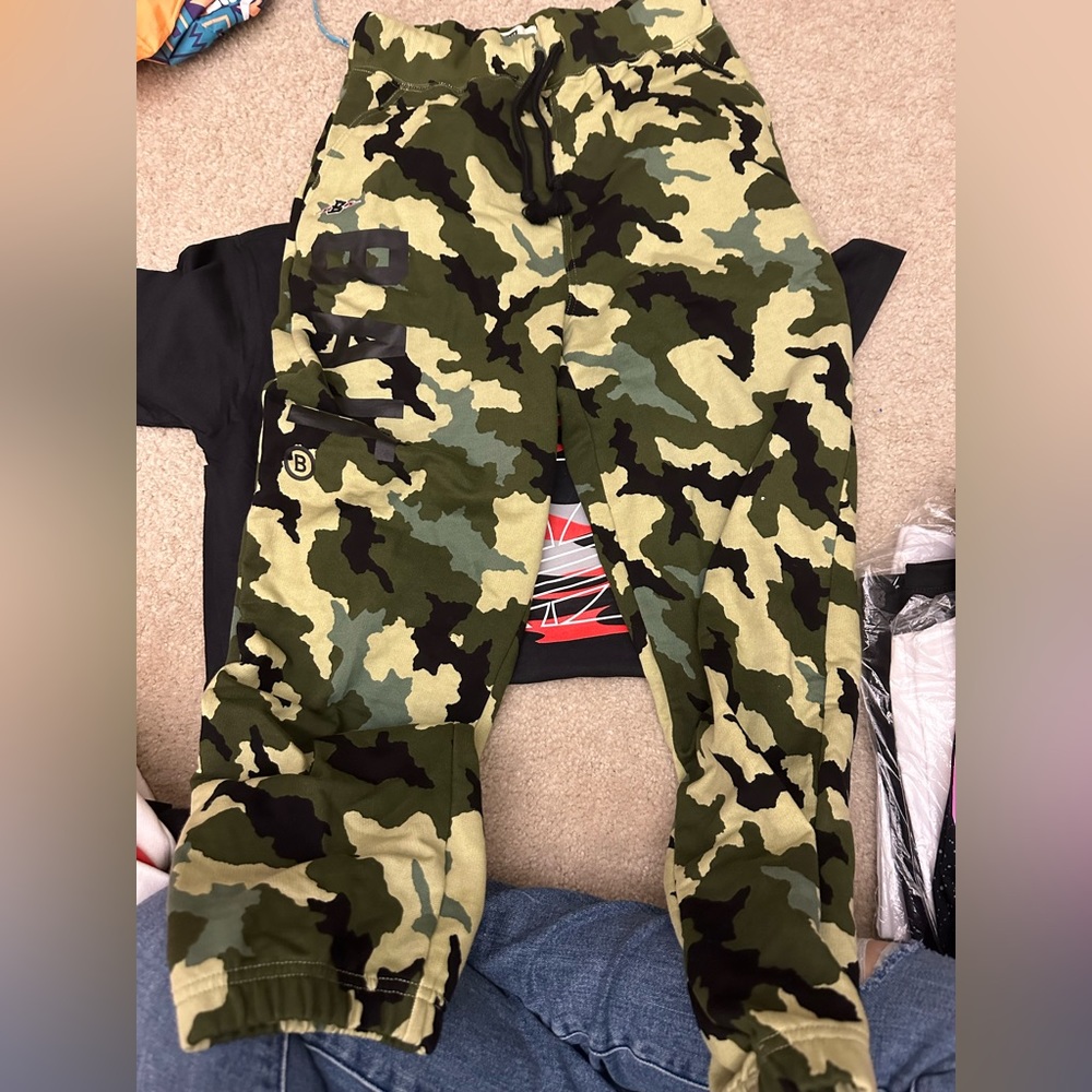 Cargo sweat pants